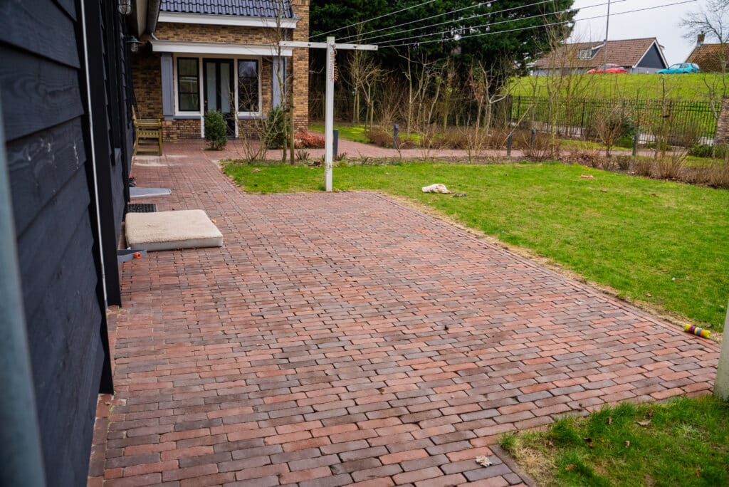 terras laten reinigen